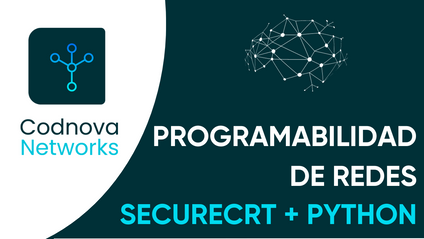 Product image for Programabilidad de Redes con SecureCRT + Python