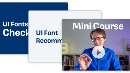 Product image for UI Fonts Mini Course