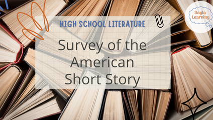 Product image for  High School Literature: Survey of the American Short Story (Fall 2025)