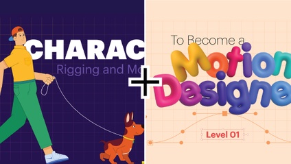 Product image for Character Animation + To Become a Motion Designer