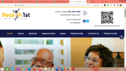 Product image for HEALTH1st  PROS HOME CARE AGENCY  ORIENTATION - CARY NC