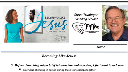 Product image for “Becoming Like Jesus” Course Notes