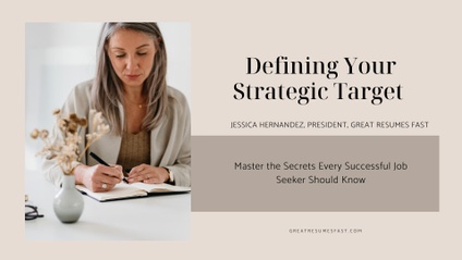 Product image for Define Your Career Target - Master the Secrets Every Successful Job Seeker Should know