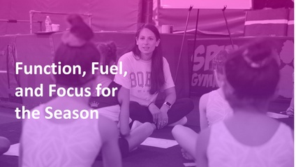 Product image for Function, Fuel and Focus for the Season