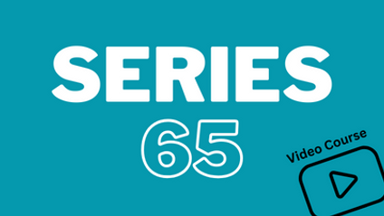 Product image for Series 65 Video Course