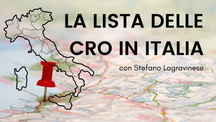 Product image for La lista delle CRO in Italia