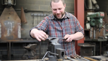 Product image for Seth Gould Prerecorded Workshop, Forging and Filing a Jeweler’s Saw Frame