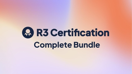 Product image for R3 Certification Complete Bundle