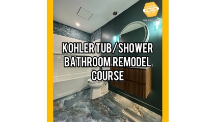 Product image for Kohler Tub/Shower Bathroom Remodel Course