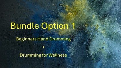 Product image for Hand Drumming for Beginners + Drumming for Wellness Courses
