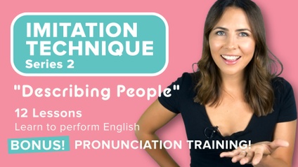 Product image for Imitation Technique Series 2: Describing People (12 Lessons)
