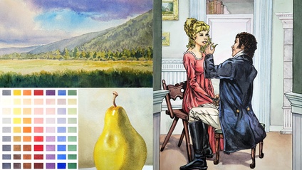 Product image for The Fundamentals of Watercolor 1