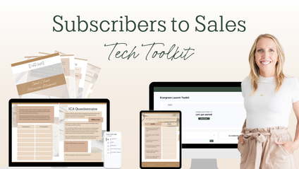 Product image for Subscribers to Sales Tech Toolkit