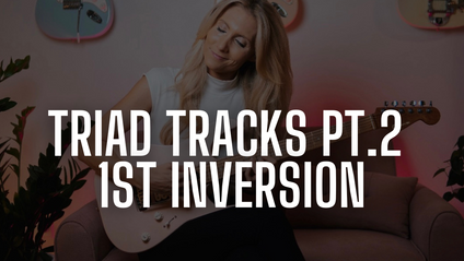 Product image for Triad Tracks: Pt. 2 (1st Inversion Triads)