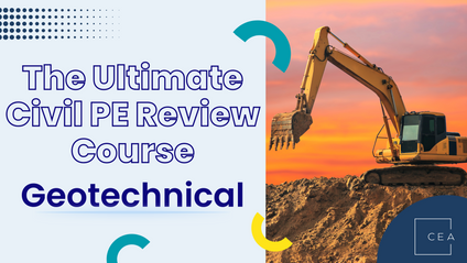 Product image for The Ultimate Civil PE Geotechnical Review Course