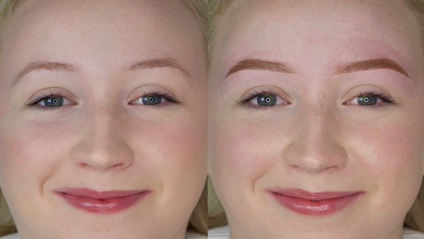 Product image for String Mapping Tutorial - Misshapen Eyebrows (model: Brittney)