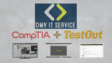 Product image for Choose Your Certification Path: TestOut Virtual Labs & Courses
