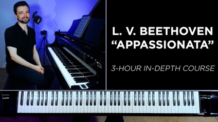 Product image for L. V. Beethoven - Sonata op. 57 - A comprehensive Course