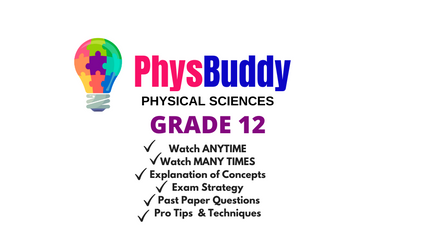 Product image for Grade 12 Physical Sciences 2025