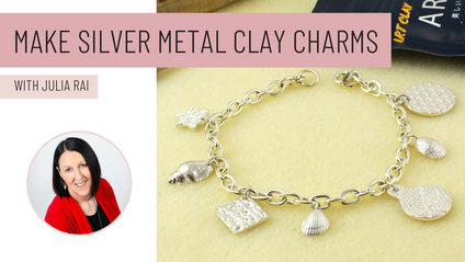 Product image for Make Silver Metal Clay Charms