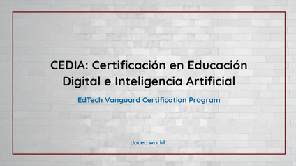 Product image for EdTech Vanguard Certification
