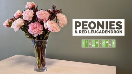 Product image for Flower Arranging Fridays: Peonies & Leucadendron