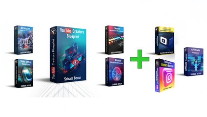 Product image for YouTube + Facebook + Affiliate + Instagram