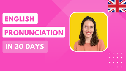 Product image for English Pronunciation in 30 Days
