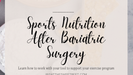 Product image for Sports Nutrition After Bariatric Surgery