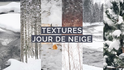 Product image for Collection de textures JOUR DE NEIGE