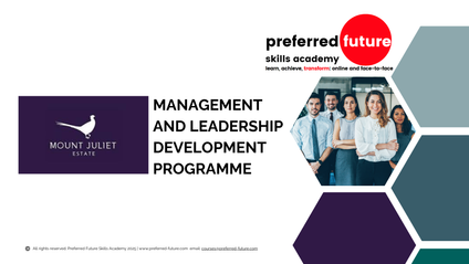 Product image for Mount Juliet Management Development Programme 