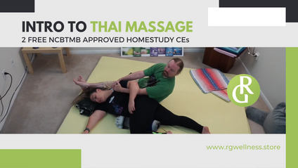 Product image for Intro to Thai Massage 2 Free NCBTMB CEs