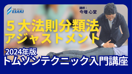 Product image for 【2024年版 トムソンテクニック入門講座】トムソン５大法則分類法とアジャストメントの基礎