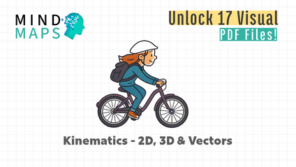 Product image for 1. Kinematics: 2D, 3D & Vectors (17 PDF Files)