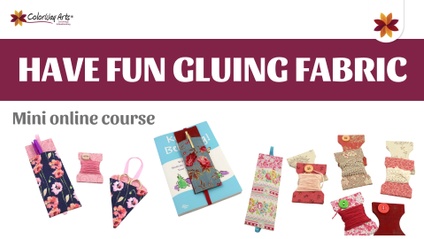 Product image for FREE mini class - HAVE FUN GLUING FABRIC