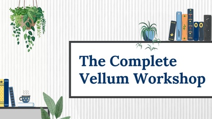 Product image for The Complete Vellum Workshop