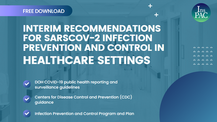 Product image for Interim Recommendations for SARSCoV-2 Infection Prevention and Control in Healthcare Settings