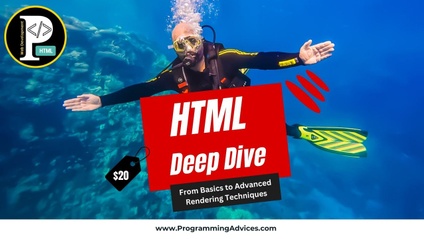 Product image for HTML - Deep Dive