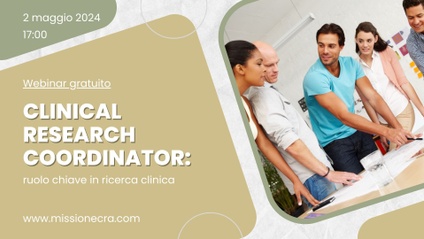 Product image for Clinical Research Coordinator: ruolo chiave in ricerca clinica