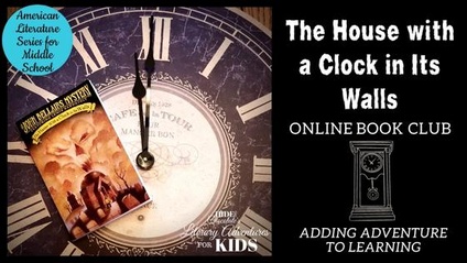 Product image for The House with a Clock in Its Walls Online Book Club ~ American Classic Literature Series for Middle School