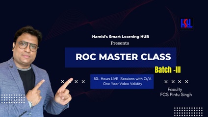 Product image for ROC Master Class with Practical Training