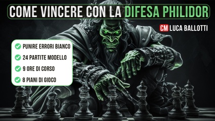 Product image for Come vincere con la Difesa Philidor