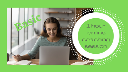 Product image for Basic Coaching Package - 1 hour  Online Coaching Session