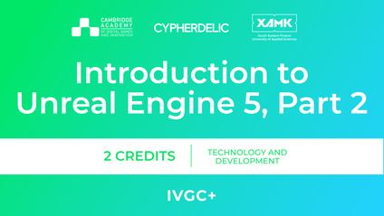 Product image for M8 | Introduction to Unreal Engine 5, Part 2