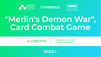 Product image for M3 | "Merlin's Demon War", Card Combat Game