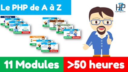 Product image for Le PHP de A à Z