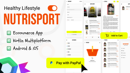 Product image for Multi-Modular Ecommerce App for Android & iOS (KMP)