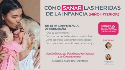 Product image for Conferencia: "Cómo sanar las heridas de la infancia (niño interior)"