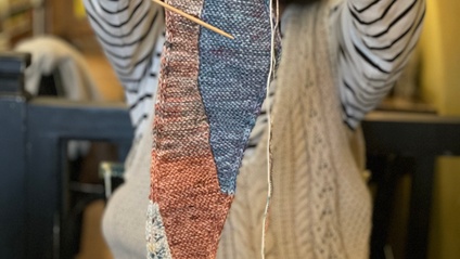 Product image for Let's knit tiny scarves 