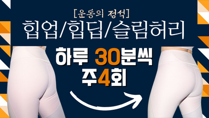 Product image for [운동의 정석] 힙업/힙딥/슬림허리